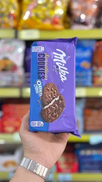 بسكويت أوريو بالشوكولاتة - ميلكا