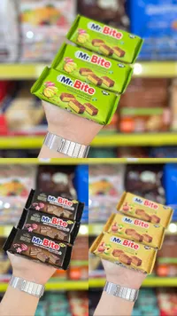 ميستر بايت - بسكويت بالفراولة والشوكولاتة