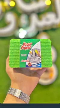 إسفنجة جلي وتنظيف شديدة التحمل - سكاور باور (Scour Power)