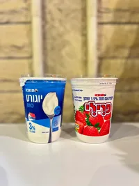 زبادي بالفراولة - تنوفا (Tnuva)