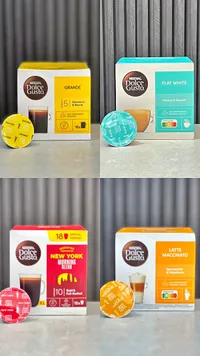 كبسولات قهوة متنوعة - نسكافيه دولتشي غوستو (Nescafe Dolce Gusto)