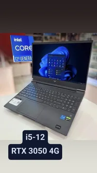 لاب توب Victus بمعالج Intel Core i5-12 وكارت RTX 3050