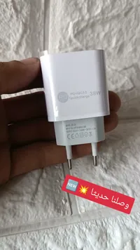 شاحن سريع PD+QC3.0 بقوة 38W