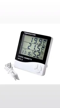 جهاز قياس درجة الحرارة والرطوبة HTC-2