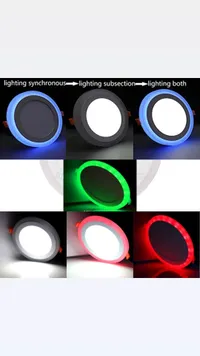 سبوت لايت ليد مزدوج الإضاءة (LED Dual Panel Light)