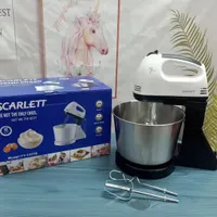 خلاط يدوي مع وعاء ستانلس ستيل - سكارليت (Scarlett)