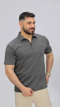 تيشيرت بولو رجالي بسحاب - أرك جينز (ARC Jeans)
