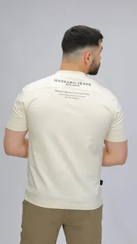 تيشيرت رجالي قطني - مازارو جينز (Mazzaro)
