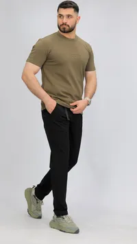 تيشيرت رجالي بياقة دائرية - غابيا (Gabia)