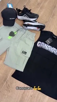 طقم ملابس رجالي صيفي - كانافارو (Canavaro)