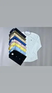 قميص رجالي كاجوال بألوان متعددة - أمريكان إيجل (American Eagle)