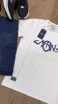 طقم ملابس رجالي كاجوال - ناو جينز (Now Jeans)