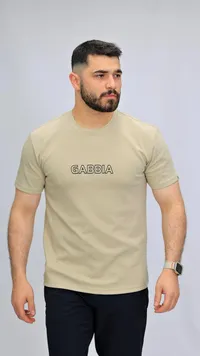 تيشيرت رجالي سادة - غابيا (Gabbia)