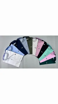 قميص كاجوال رجالي بأكمام طويلة - لاكوست (Lacoste)