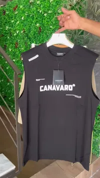 تيشيرت بدون أكمام - كانافارو (CANAVARO)