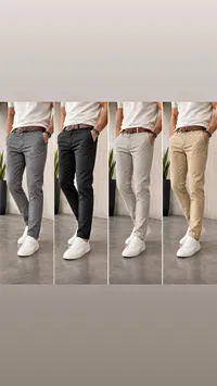 بنطلون رجالي كاجوال (Chinos)