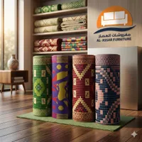 حصيرة أرضية ملونة - مفروشات العصار (Al-Assar Furniture)