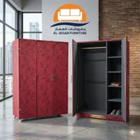 خزانة ملابس ثلاثية الأبواب - مفروشات العصار (Al-Assar Furniture)