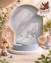 حذاء أطفال رياضي بتصميم الفراشة - البليسي