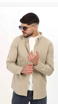 قميص كاجوال بيج فاتح