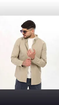 قميص رجالي بيج كلاسيكي