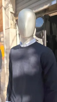 كنزة نسائية بياقة مفتوحة