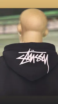 Stüssy Black Hoodie
