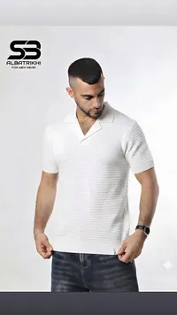 تيشيرت بولو رجالي - ألباتريخي (Albatrikhi)