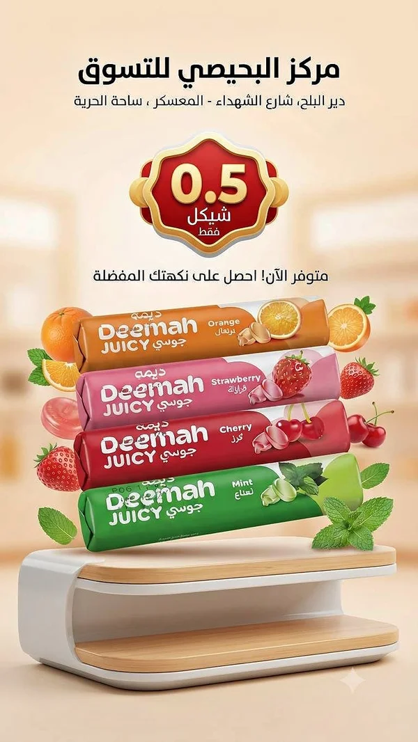 علكة جوزي - ديمة (Deemah) - مواد غذائية وبقالة - سوق غزة