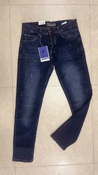 بنطال جينز رجالي بقصة ضيقة - لافينتو (Lavento)