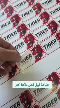 ملصقات لاصقة لبطاريات تايجر (Tiger)