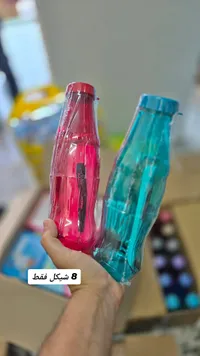 قارورة ماء بتصميم كوكاكولا