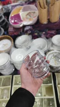 مج زجاج شفاف