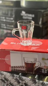 مجموعة أكواب شاي - 6 قطع
