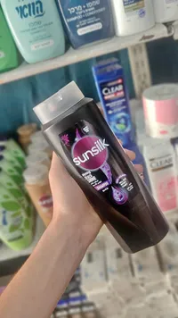 شامبو بلاك شاين للشعر الأسود - صانسيلك (Sunsilk)