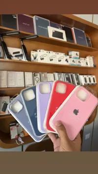 كفر سيليكون لهاتف آيفون 16 برو ماكس (Apple)