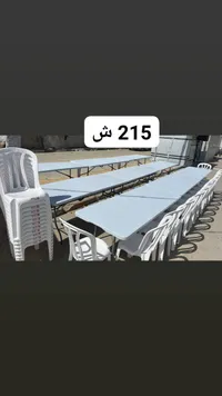 طاولة بلاستيكية قابلة للطي - سوق غزة