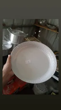 صحن تقديم سيراميك مزخرف - سوق غزة