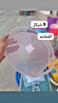 صينية تقديم بلاستيكية بتصميم خلية النحل - الفخامة - سوق غزة
