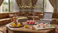 طقم فناجين قهوة - بيت الفخامة