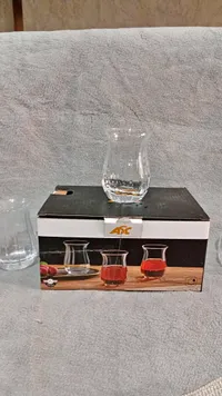 أكواب شاي زجاجية - ASC
