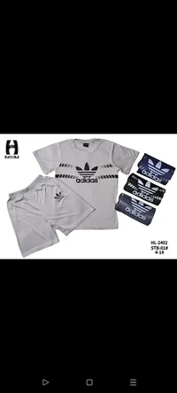 طقم صيفي للأطفال - أديداس (Adidas)