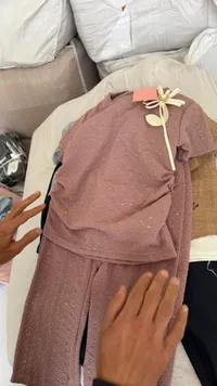 بدلة رياضية نسائية - لون بني مغبر