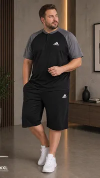 طقم ملابس رياضية صيفي للرجال - أديداس (Adidas)