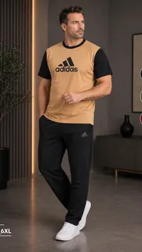 طقم ملابس رياضية رجالي - أديداس (Adidas)