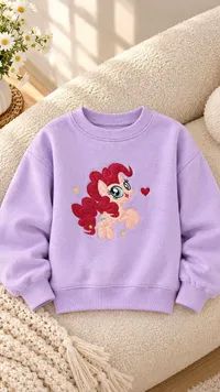 بلوزة أطفال بتصميم المهر (My Little Pony)