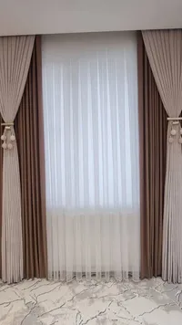 تشكية ستائر حائط بتصميم عصري