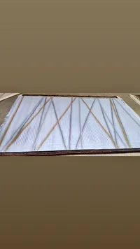 سجادة عصرية بتصميم هندسي