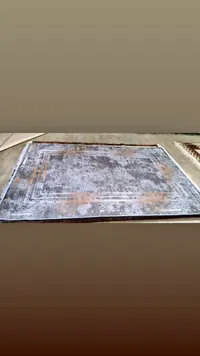 سجادة عصرية بتصميم كلاسيكي متداخل