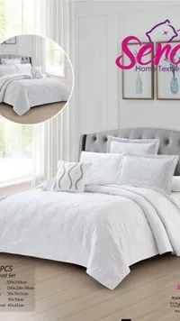 طقم مفرش سرير فاخر - سينو هوم تكستايلز (Seno Home Textiles)